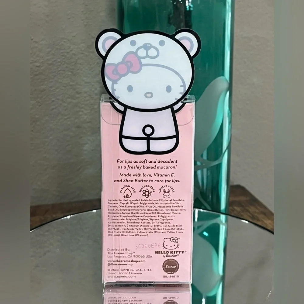 The Creme Shop x Hello Kitty Macaron Lip Balm, new!